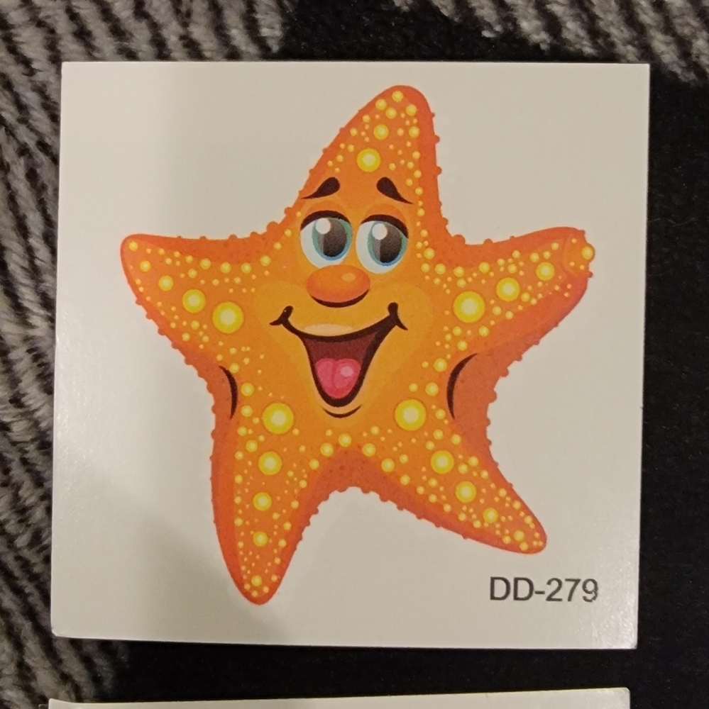 Cute Cartoon Tattoo Set - Picture 4 of 7